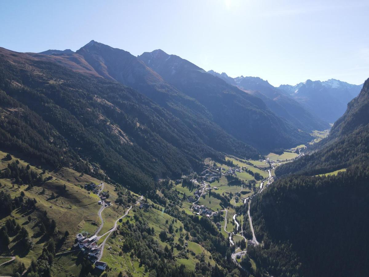 Apartmán Haus Evelin Sankt Leonhard im Pitztal Exteriér fotografie