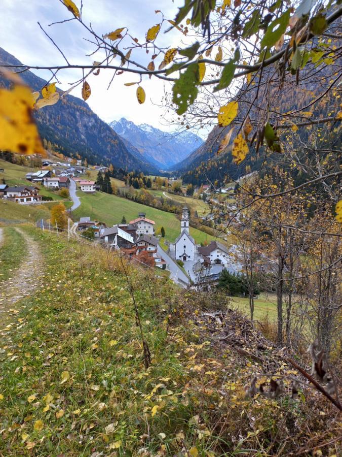 Apartmán Haus Evelin Sankt Leonhard im Pitztal Exteriér fotografie