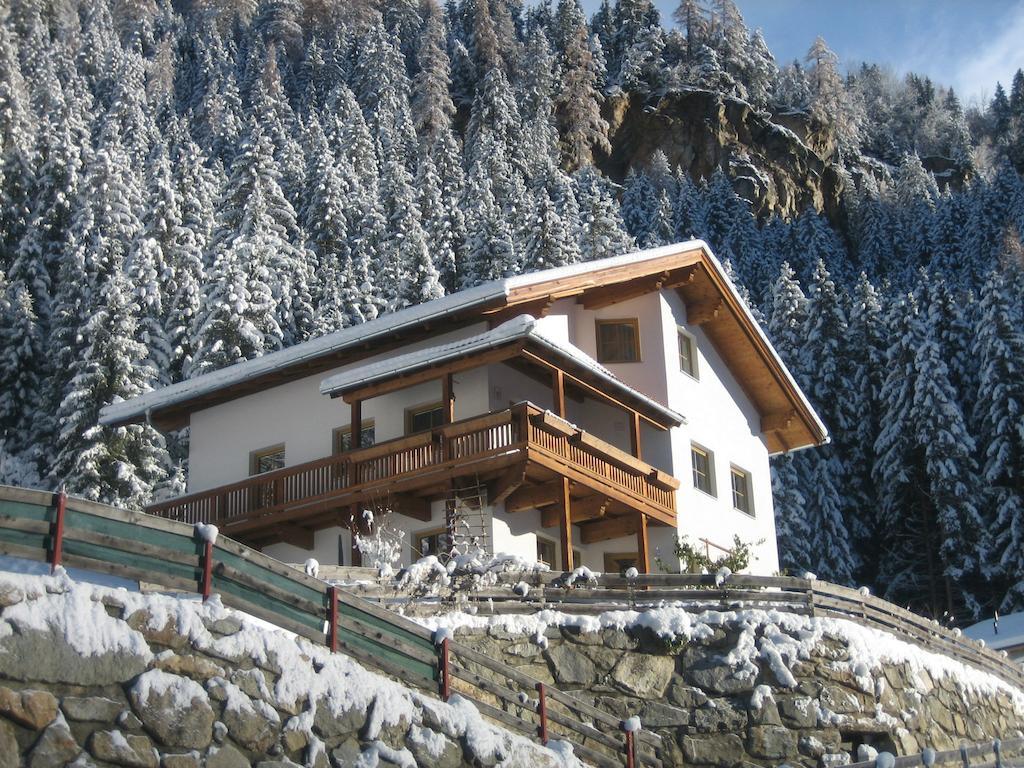 Apartmán Haus Evelin Sankt Leonhard im Pitztal Exteriér fotografie